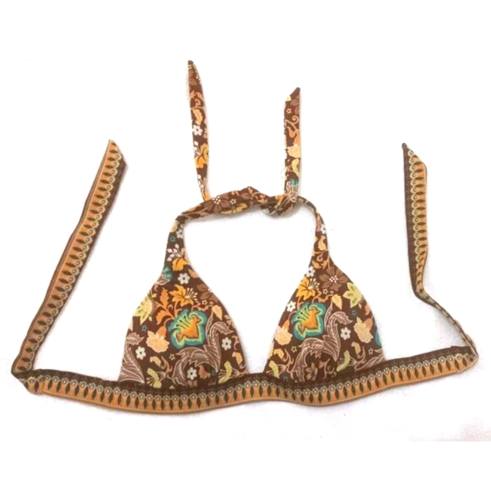 VICTORIA'S SECRET Bohemian Boho Bikini Top Removeable Push-Up Pads XS